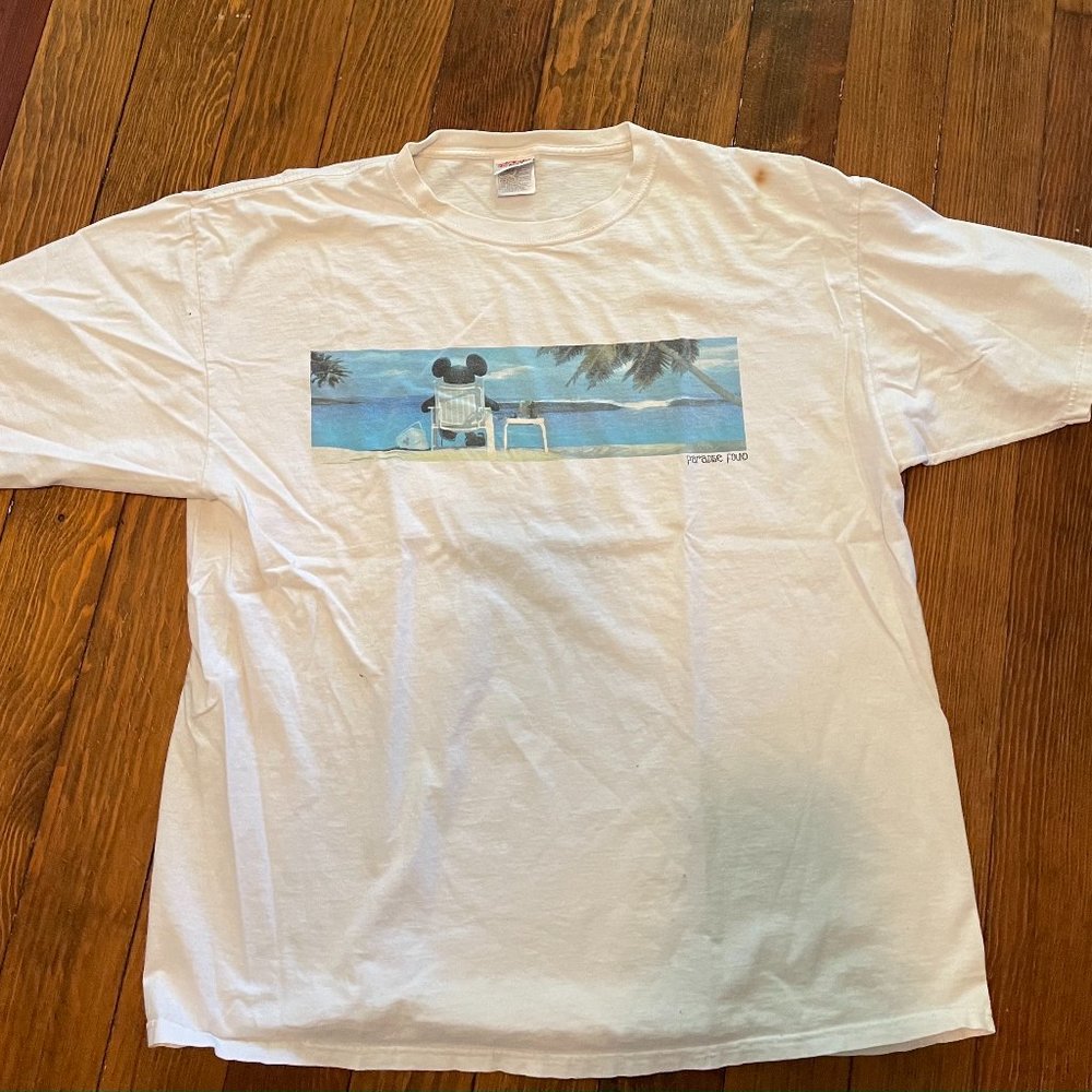 Vintage Disney Mickey Mouse Beach Shirt